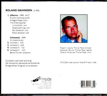 CD Arditti Quartet: Silberen