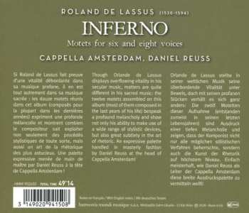 CD Cappella Amsterdam: Inferno