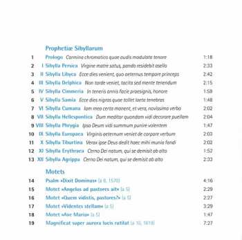 CD Vocalconsort Berlin: Prophetiæ Sibyllarum