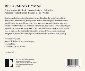 CD Giovanni Pierluigi da Palestrina: Reforming Hymns