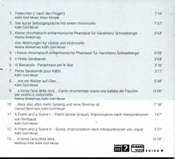 CD Conrad Steinmann: Violoncello Solo E In Duo