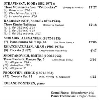CD Sergei Prokofiev: Plays Russian Virtuoso Piano Music