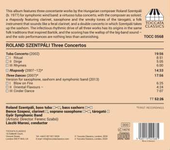 CD László Marosi: Three Concertos