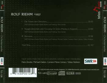 CD Hans Zender: Die Tränen Des Gletschers; Nuages Immortels; Berceuse