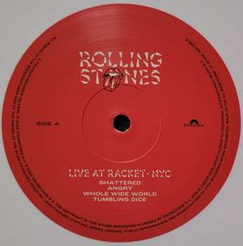 LP The Rolling Stones: Live At Racket · NYC CLR | LTD