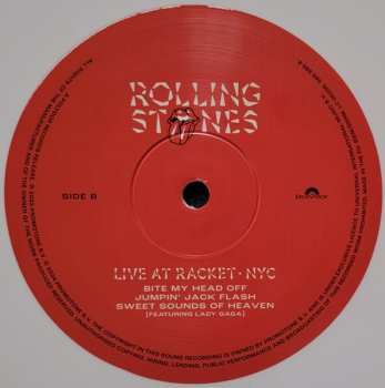 LP The Rolling Stones: Live At Racket · NYC CLR | LTD