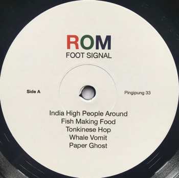 LP ROM: Foot Signal