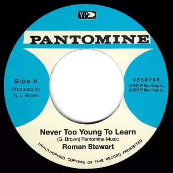 Roman Stewart: Never Too Young To Learn