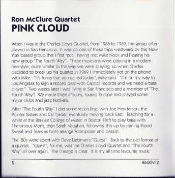 CD Ron McClure Quartet: Pink Cloud