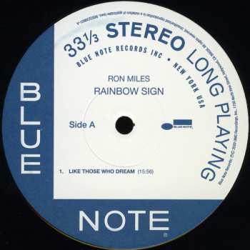 2LP Ron Miles: Rainbow Sign