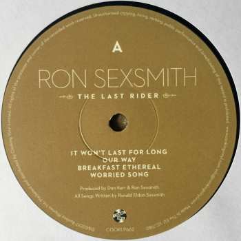 2LP Ron Sexsmith: The Last Rider LTD