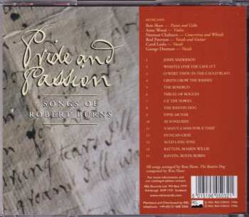 CD Carol Laula: Pride And Passion (Songs Of Robert Burns)