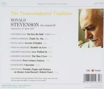 CD Ronald Stevenson: The Transcendental Tradition