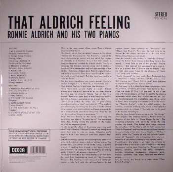 LP Ronnie Aldrich And His Two Pianos: That Aldrich Feeling