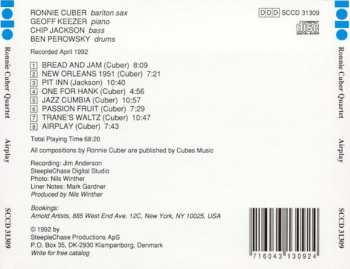 CD Ronnie Cuber Quartet: Airplay