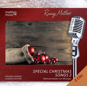 2CD Ronny Matthes: Special Christmas Songs (vol.2) Inkl.playback Cd