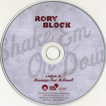 CD Rory Block: Shake 'Em On Down