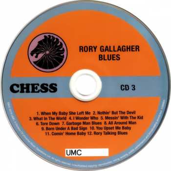 3CD Rory Gallagher: Blues DLX