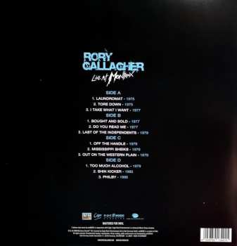 2LP Rory Gallagher: Live At Montreux LTD