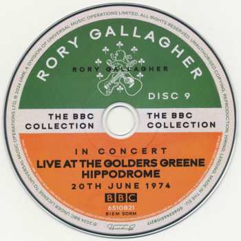 18CD/Doos/2Blu-ray Rory Gallagher: The BBC Collection DLX