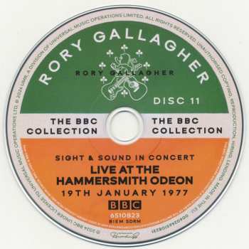 18CD/Doos/2Blu-ray Rory Gallagher: The BBC Collection DLX