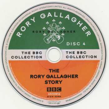 18CD/Doos/2Blu-ray Rory Gallagher: The BBC Collection DLX