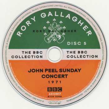 18CD/Doos/2Blu-ray Rory Gallagher: The BBC Collection DLX