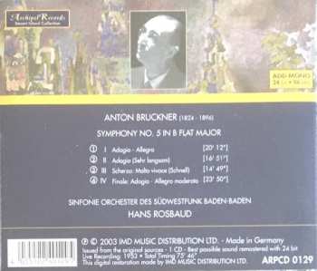 CD Anton Bruckner: Symphony No. 5