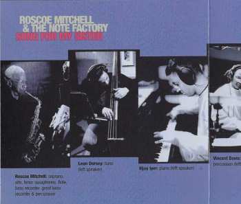 CD Roscoe Mitchell And The Note Factory: Song For My Sister