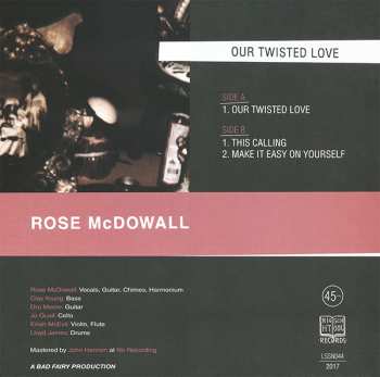 LP Rose McDowall: Our Twisted Love E.P.