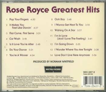 CD Rose Royce: Greatest Hits