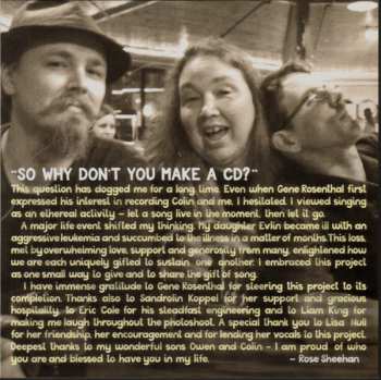 CD Rose Sheehan: Keep On Moving Forward