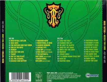 2CD/Doos Rose Tattoo: Never Too Loud