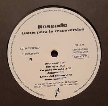 LP/CD Rosendo: Listos Para La Reconversión