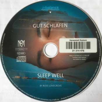CD Ross Lovegrove: Gut Schlafen / Sleep Well