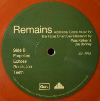 2LP Ross Tregenza: The Texas Chain Saw Massacre (The Official Soundtrack Of The Texas Chain Saw Massacre Game) CLR | DLX