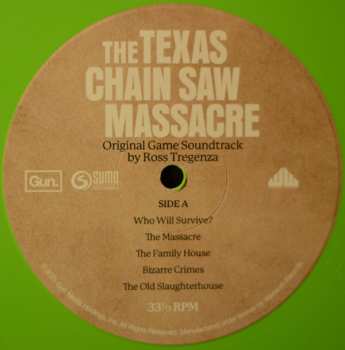 2LP Ross Tregenza: The Texas Chain Saw Massacre (The Official Soundtrack Of The Texas Chain Saw Massacre Game) CLR | DLX
