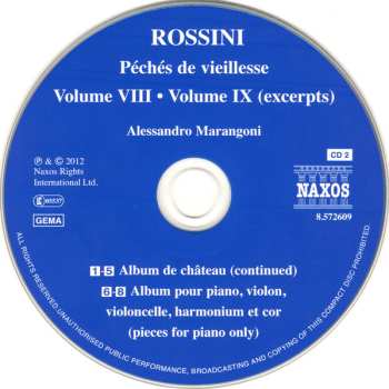 2CD Gioacchino Rossini: Complete Piano Music • 4