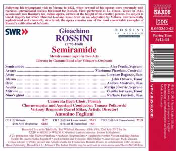 3CD/Doos Gioacchino Rossini: Semiramide
