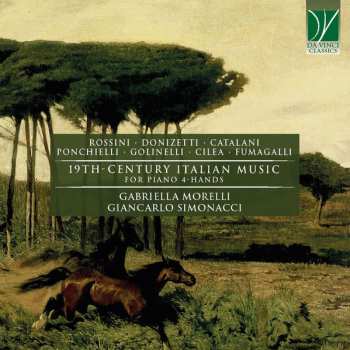 Album Gioacchino Rossini: 19th Century Italian Music For Piano 4-hands