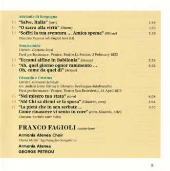 CD Gioacchino Rossini: Franco Fagioli: Rossini