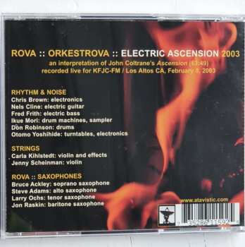 CD Rova::Orkestrova: Electric Ascension