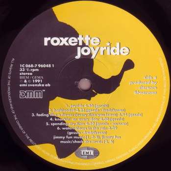 LP Roxette: Joyride