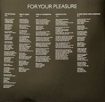 LP Roxy Music: For Your Pleasure
