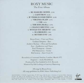 3CD/DVD/Doos Roxy Music: Roxy Music DLX