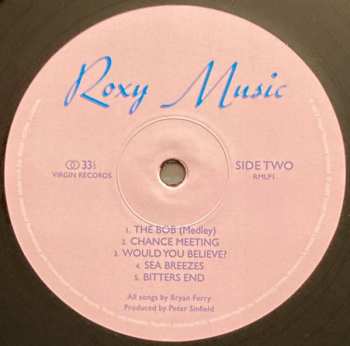 LP Roxy Music: Roxy Music