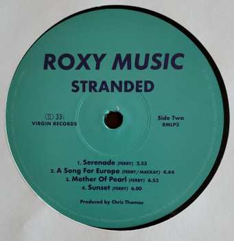 LP Roxy Music: Stranded