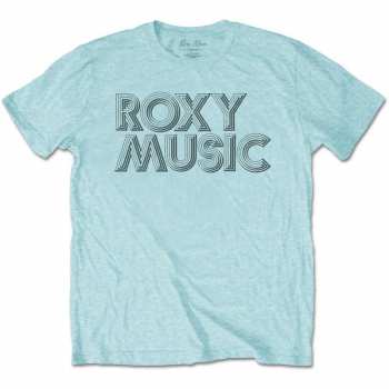 Merch Roxy Music: T-shirt Disco Logo Roxy Music