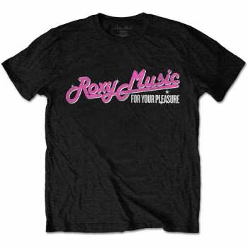 Merch Roxy Music: T-shirt For Your Pleasure Tour 