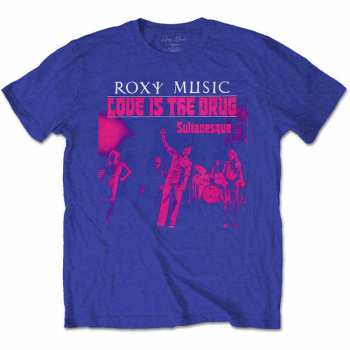 Merch Roxy Music: T-shirt Love Is The Drug 